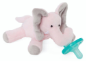 WubbaNub™ Pink Elephant Pacifier (SKU: WN32623)