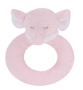 Angel Dear™ Ring Rattle - Elephant - Pink (SKU: AD1642)