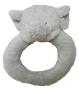 Angel Dear™ Ring Rattle - Elephant - Grey (SKU: AD1643)
