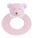 Angel Dear™ Ring Rattle - Bear - Pink (SKU: AD1644)