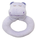 Angel Dear™ Ring Rattle - Hippo - Purple (SKU: AD1648)