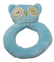 Angel Dear™ Ring Rattle - Owl - Blue (SKU: AD1672)