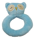 Angel Dear™ Ring Rattle - Owl - Blue