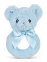 BEARINGTON BABY® Blue Huggy Bear Ring Rattle (SKU: BBRR196270)