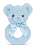 BEARINGTON BABY® Blue Huggy Bear Ring Rattle