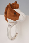 DOUGLAS® Ring Rattle - Spotted  Horse