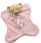 GUND® Satineesnug™ Pink Teddi Bear