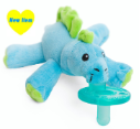 WubbaNub™ Bright Baby Dino Pacifier (SKU: WN32486)