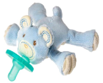 WubbaNub™ Blue Thready Teddy Pacifier
